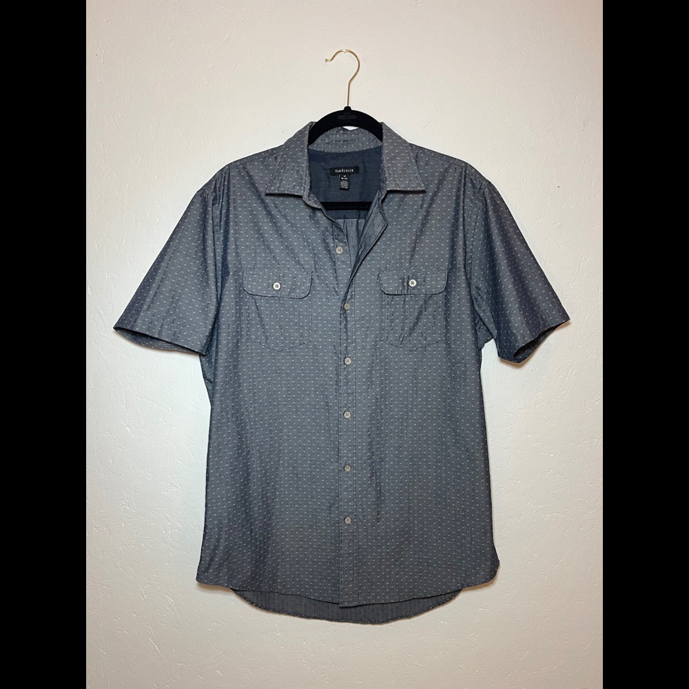 Van Heusen • Navy Button Down Shirt